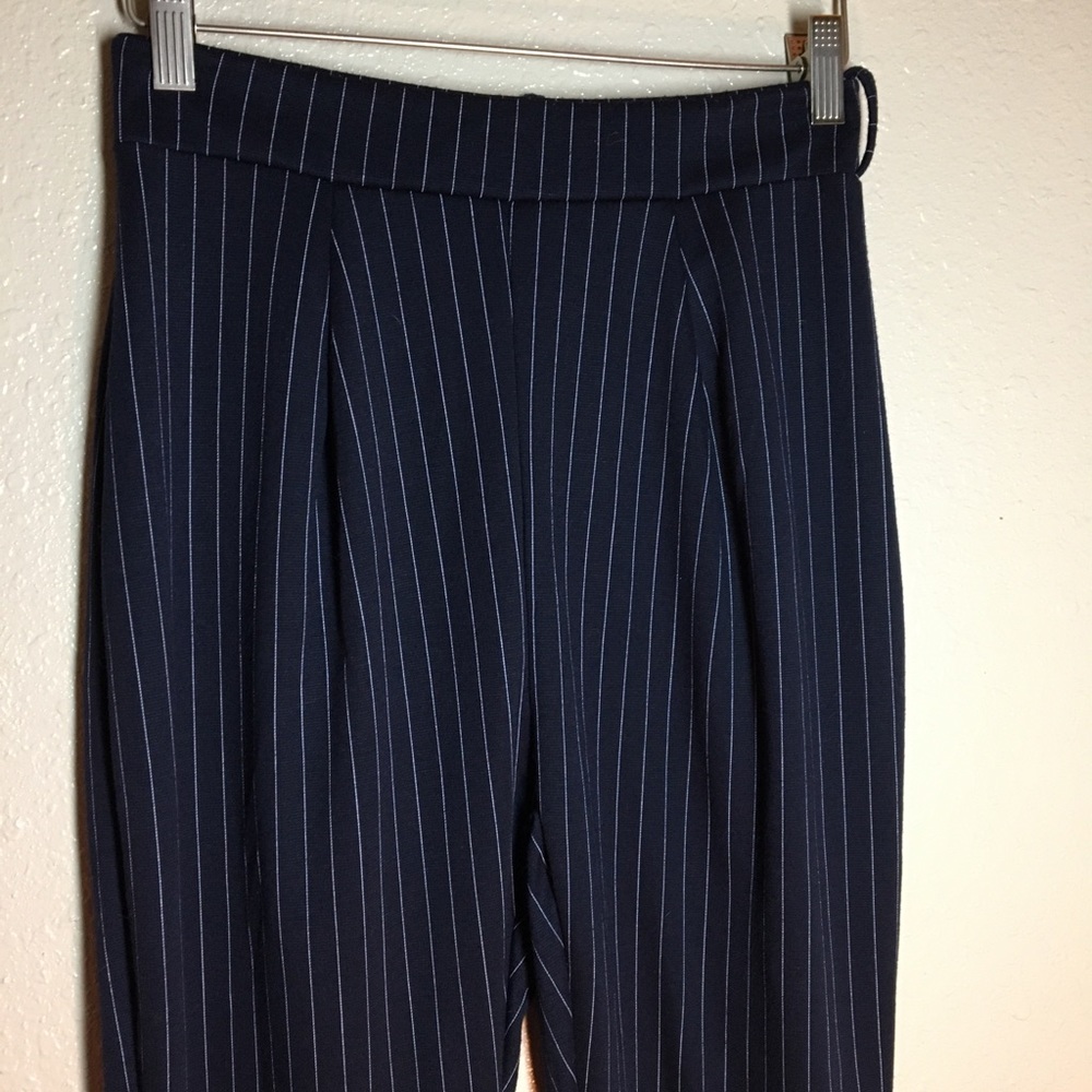 Nastygal collection striped cuffed pants.